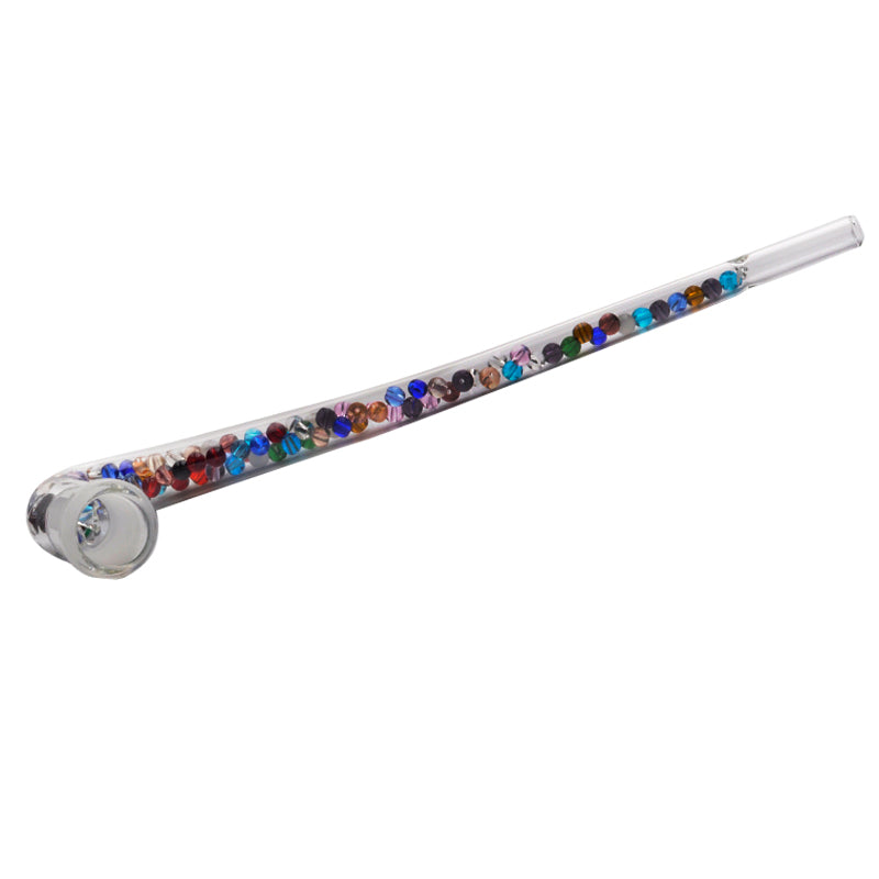 10mm 14mm 18mm weiblich Perlen J-Haken Kühlung Glas mit Perlen