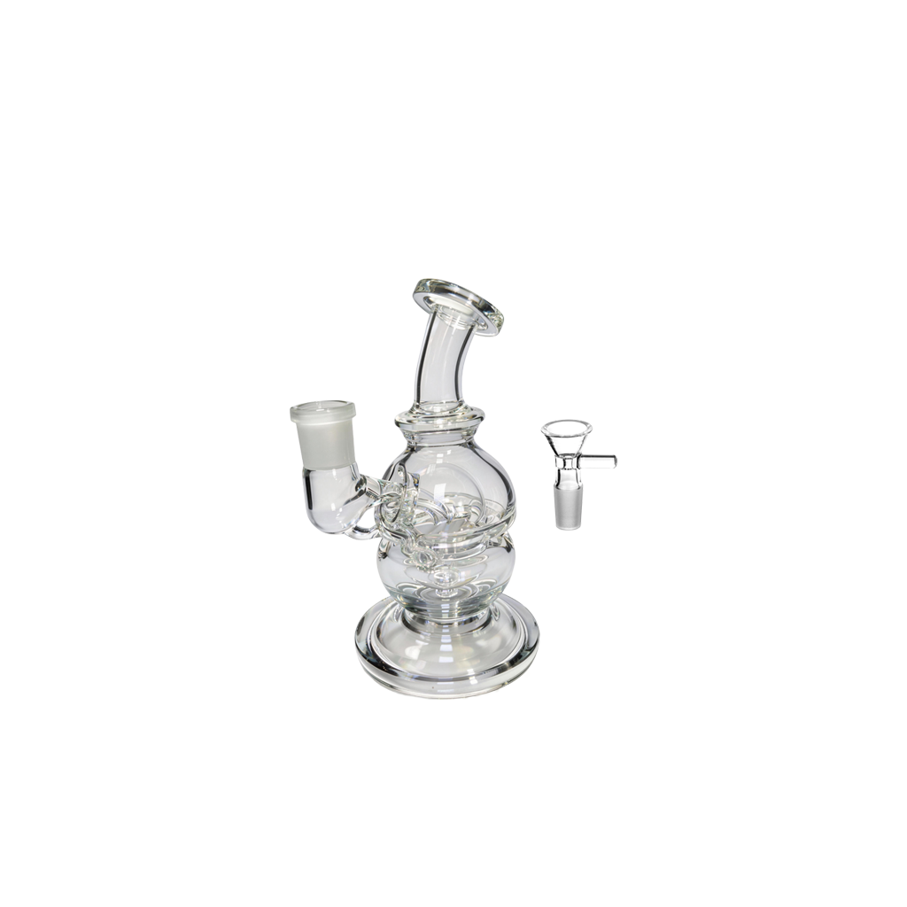 5-Zoll-Glasbong „Fab Egg Recycler“ mit 14-mm-Anschluss