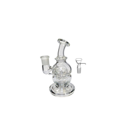 5-Zoll-Glasbong „Fab Egg Recycler“ mit 14-mm-Anschluss
