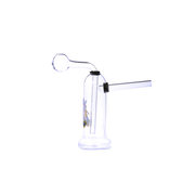 5-Zoll-Mini-Glas-Bubbler-Ölbrenner-Wasserpfeife mit Sockel