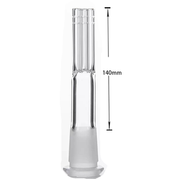 2/2,5/3/3,5/4/5/6 Zoll 18mm Stecker auf 14mm Buchse Downstem Glas