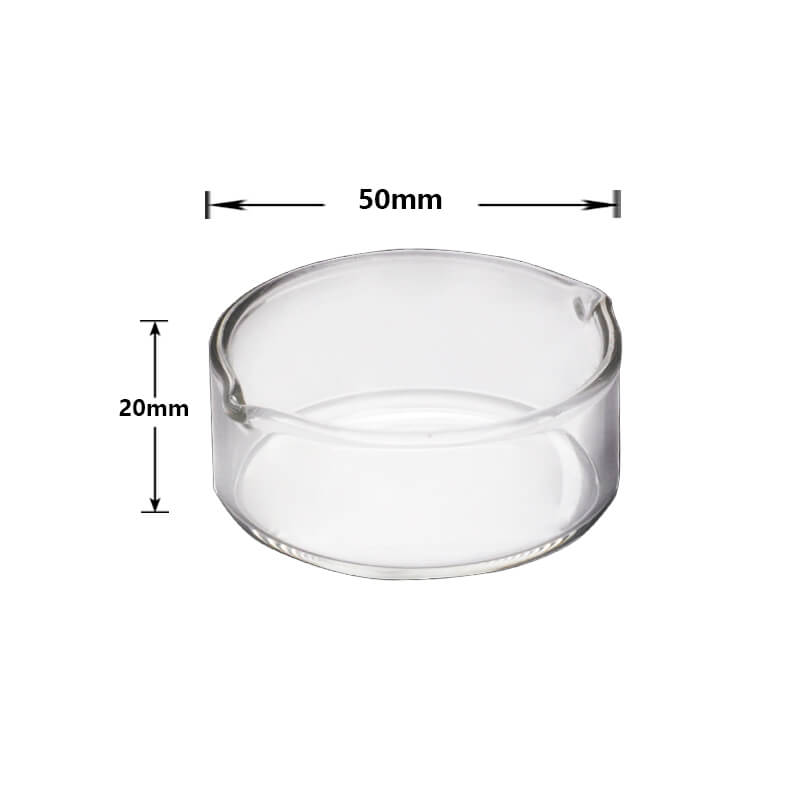 38mm/50mm Dab Rig Quarzschale Nektarsammler Wachsglasschale