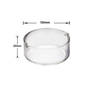 38mm/50mm Dab Rig Quarzschale Nektarsammler Wachsglasschale