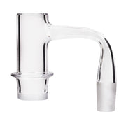 55 mm Höhe, 14 mm Außengewinde, 20 mm Außendurchmesser, vollständig verschweißt, abgeschrägte Oberkante, Quarz-Banger