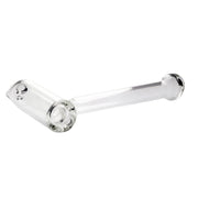 Tragbarer Hammer Bubbler Wasserpfeife aus Glas mit diffusem Fallstamm