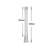 2/2,5/3/3,5/4/4,5/5 Zoll 6 Zoll Diffused Down stem Matrix Glas 18mm bis 14mm downstem