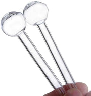 5PCS 100mm 150mm Glas Ölbrenner Pip