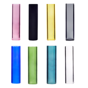 80mm Tinymight 1 2 farbiges Glas Stiel