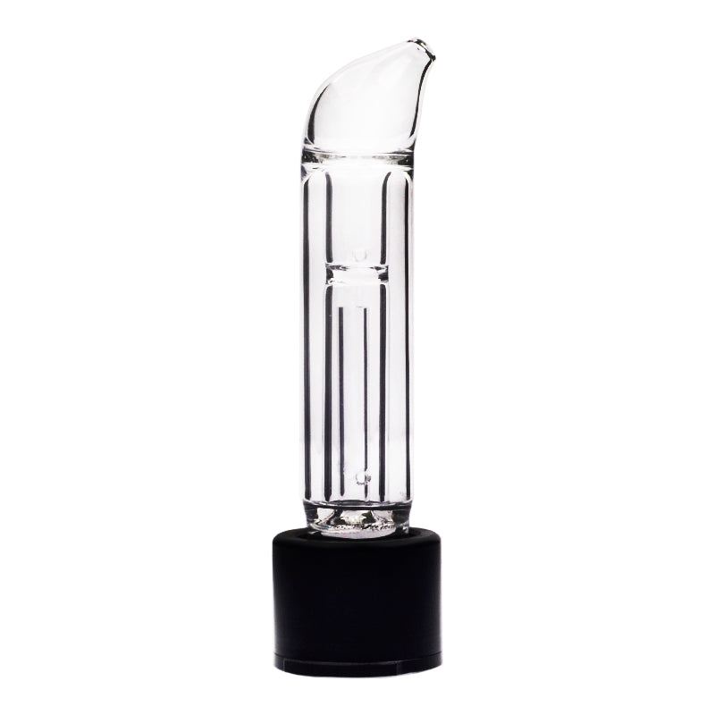 Storz bickel mighty mighty+ Mini Glasbubbler mit gebogenem Mundstück Wasserpfeife Bong