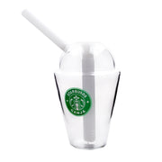 7.5inch 14mm Kaffeetasse Glas Wasserpfeife Bong Bubbler