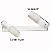 Drop Down Z Form Wasser Bong Glas Adapter 10mm 14mm 18mm männlich weiblich Dab Rig Tool