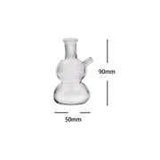 Tragbare Mini 14mm Ölbrenner Wasserpfeife Schüssel Kürbis quadratisch verschiedene Formen