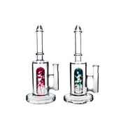 9 Zoll Kühlung 14mm Wasserpfeife Bong Glas mit Blume Bowl