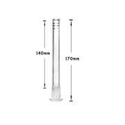 2/2.5/3/3.5/4/4.5/5/5.5/6 Zoll 2PCS 14mm 18mm Ersatz Diffused Bong Downstem Dab Rig Wasserpfeife