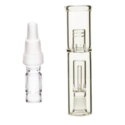 3 in 1 Wasserpfeife Bong Adapter mit 14mm Female Hydratube Bubbler Glas für Arizer Solo 3 Air Max Solo 2 Air 2
