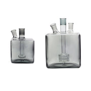 Schwarzer Mega Cube Quadrat Wasserpfeife Bong normal Mk2 Kit