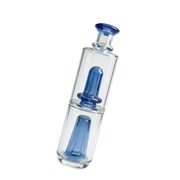 Glas-Bubbler-Wasserpfeife mit doppeltem Perkolator für Puffco Peak Pro