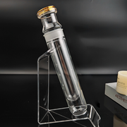 Zigarrenhumidor-Aromazufuhrrohr mit integriertem Hygrometer