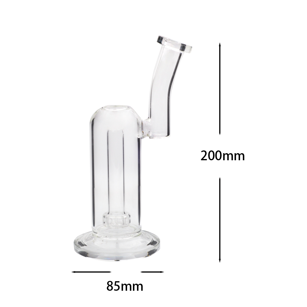 14mm Portable Stabile Duschkopf Matrix Perc Wasserpfeife Glas Bong Bubbler