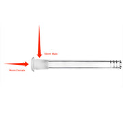 2/2.5/3/3.5/4/4.5/5/5.5/6 Zoll 2PCS 14mm 18mm Ersatz Diffused Bong Downstem Dab Rig Wasserpfeife