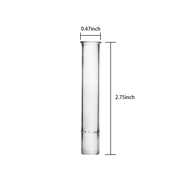 2 Stück Arizer Argo 70 mm Glasrohr mit Spitze Aroma-Ersatz