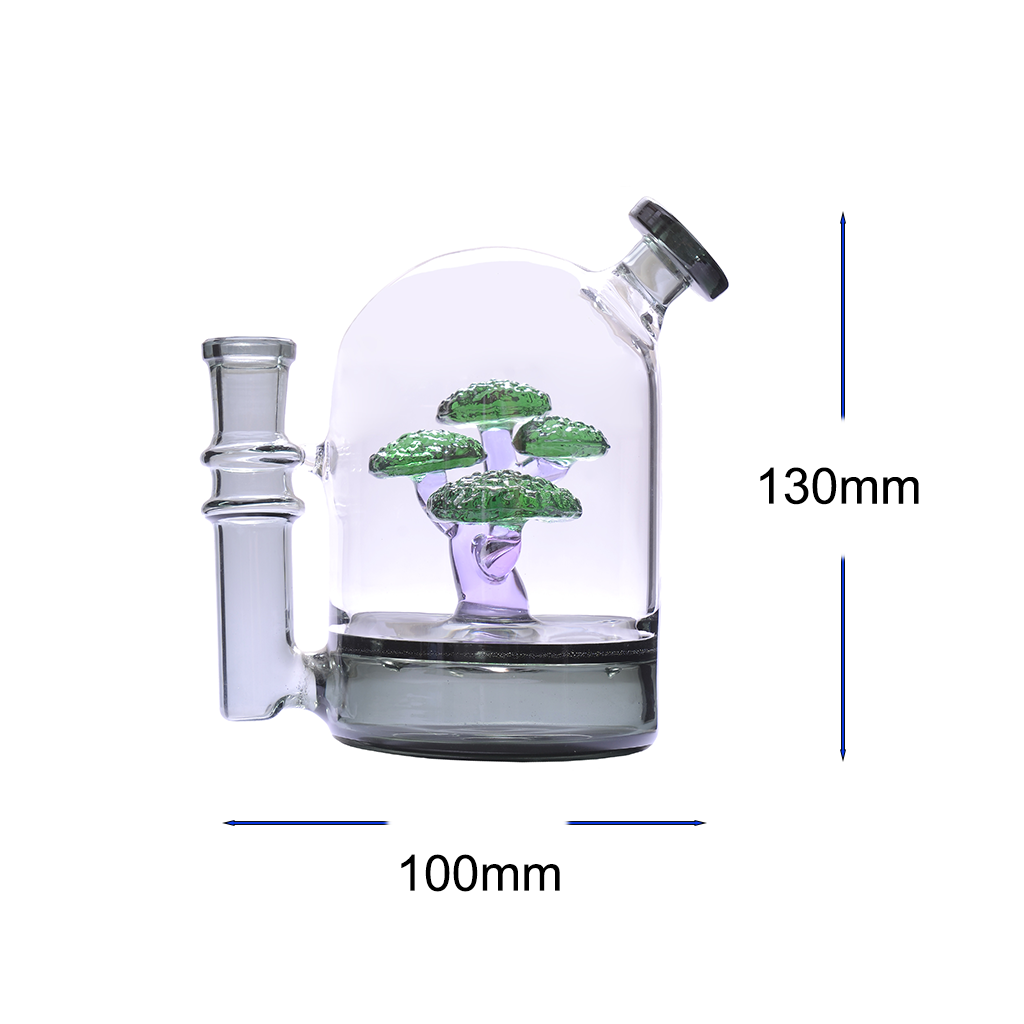 5 Zoll 14mm Blasen der Metzger Baum Glas Wasserpfeife Bong mit Schüssel
