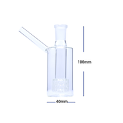 Klassisches Matrix-Perkolator-Ölbrenner-Glas-Bubbler-Wasserpfeifen-Set