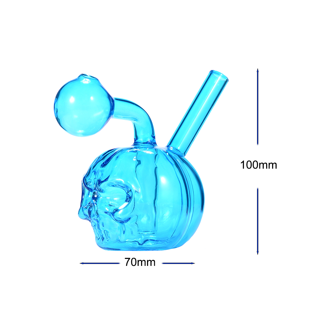 Kürbis-Totenkopf-Ölbrenner-Wasserpfeife