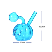 Kürbis-Totenkopf-Ölbrenner-Wasserpfeife