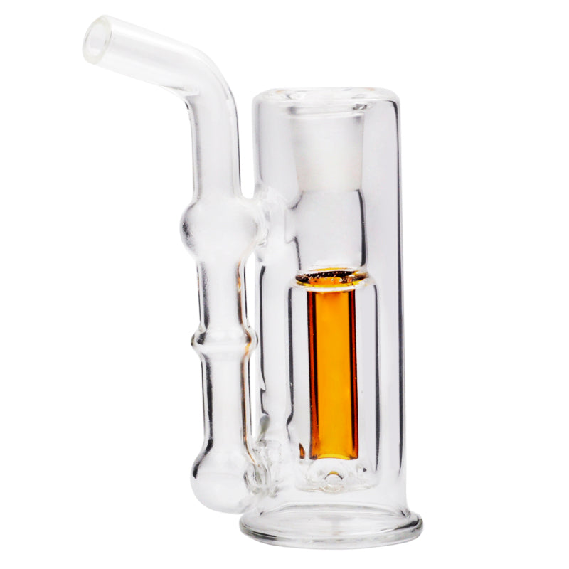 Dynavap Mini tragbare 10mm Bubbler Glas Wasserpfeife Bong