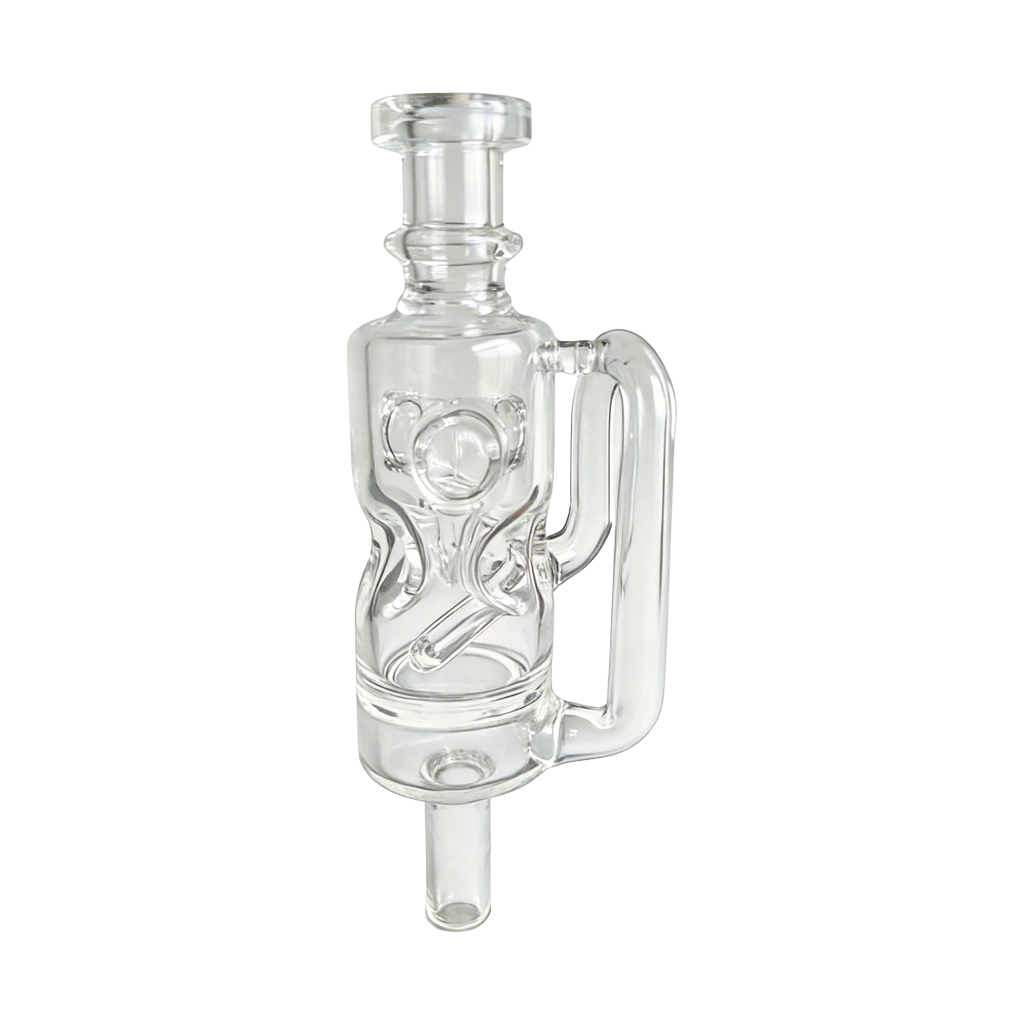POTV Lobo POTV One – Schweizer Recycler-Percolator-Glas-Bubbler-Wasserpfeife