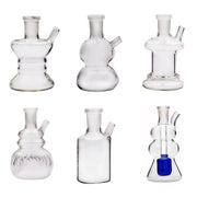 Tragbare Mini 14mm Ölbrenner Wasserpfeife Schüssel Kürbis quadratisch verschiedene Formen