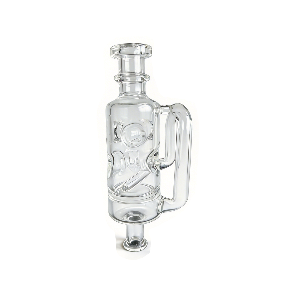 Puffco Pivot Swiss Glass Bubbler Wasserpfeife mit Recycler-Perc