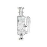 Puffco Pivot Swiss Glass Bubbler Wasserpfeife mit Recycler-Perc