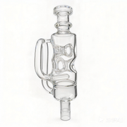 Swiss Perc Recycler Glas-Bubbler-Wasserpfeife für Arizer Solo 2, Solo 3, Air 2, Air SE