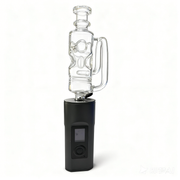 Swiss Perc Recycler Glas-Bubbler-Wasserpfeife für Arizer Solo 2, Solo 3, Air 2, Air SE