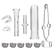 Terpcicle Quarzglas-Heizung Bowl Adapter Keck Clip Kit