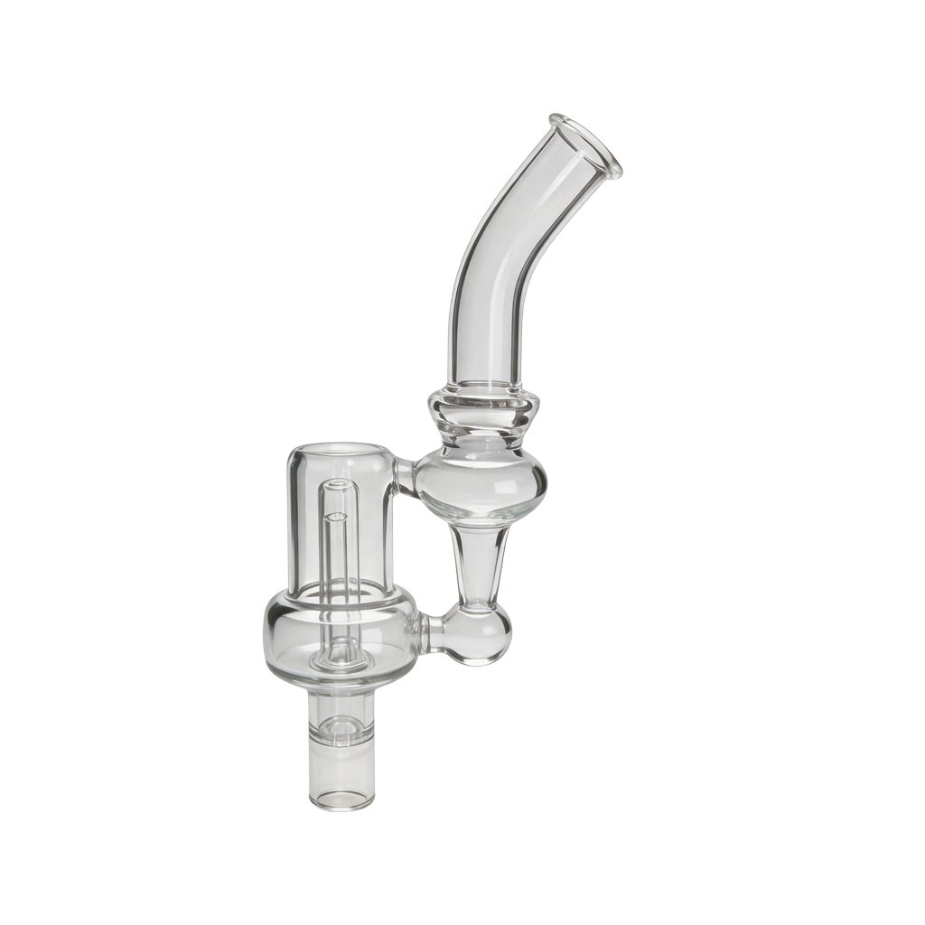 Tinymight 2 Sidecar Glas-Stem-Bubbler-Wasserpfeife (Bong)