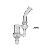 Tinymight 2 Sidecar Glas-Stem-Bubbler-Wasserpfeife (Bong)
