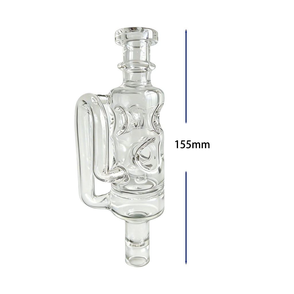 Tinymight 2 Swiss Perc Recycler Glas-Bubbler-Wasserpfeife