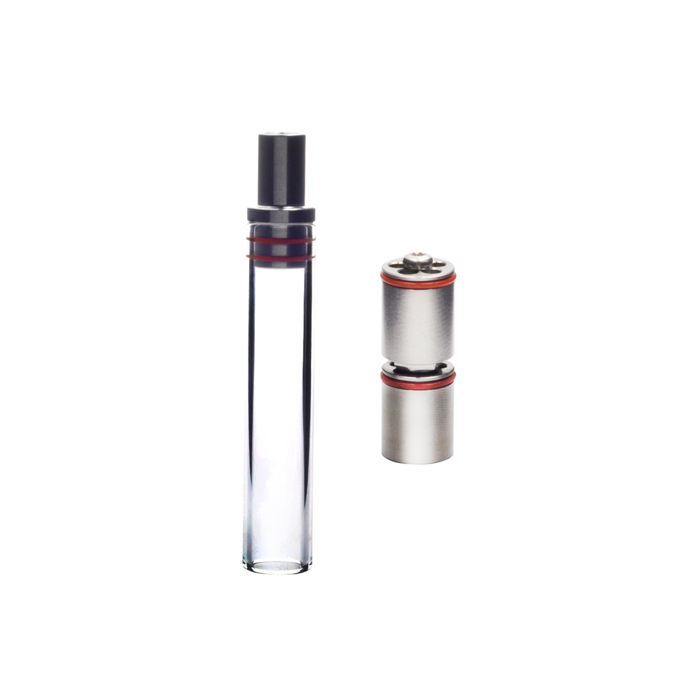 Tinymight Metall POM Mundstück mit Glasschaft Kühlung Einheit Kit