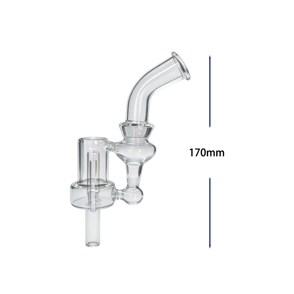 Tragbare Wasserpfeife mit Seitenglas-Bubbler für POTV Lobo One