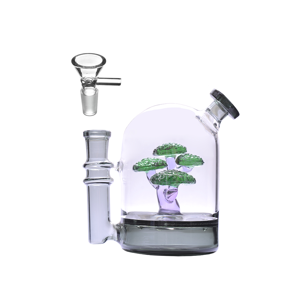 5 Zoll 14mm Blasen der Metzger Baum Glas Wasserpfeife Bong mit Schüssel