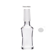 Elev8R 14mm 18mm Male Injector Bowl Glas Adapter Glas Edelstahl Bildschirm