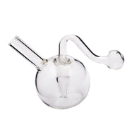 Tragbare Globus 10mm weiblich Tasche Glas Bubbler Wasserpfeife Bong