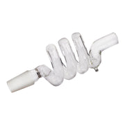 14mm männlicher Korkenzieher GLAS Wasserpfeife Bong ADAPTER WPA für Dynavap Tips