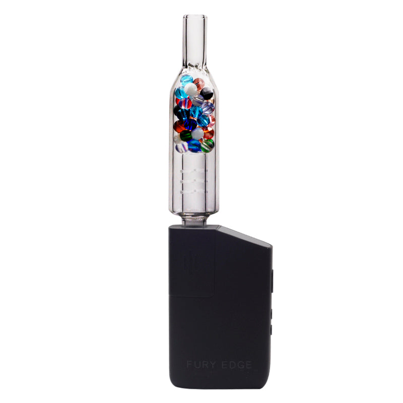 XL Rakete Perlen Bubbler Glas Stiel mit Perlen für POTV Lobo POTV one