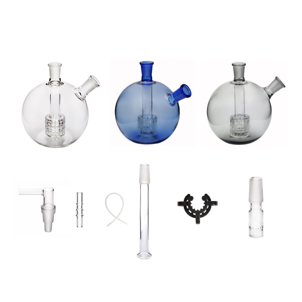Mega Globe Wasserpfeife Glas Bong Adapter Kit für Arizer Solo 3 SE 2 Air 2 Air Max