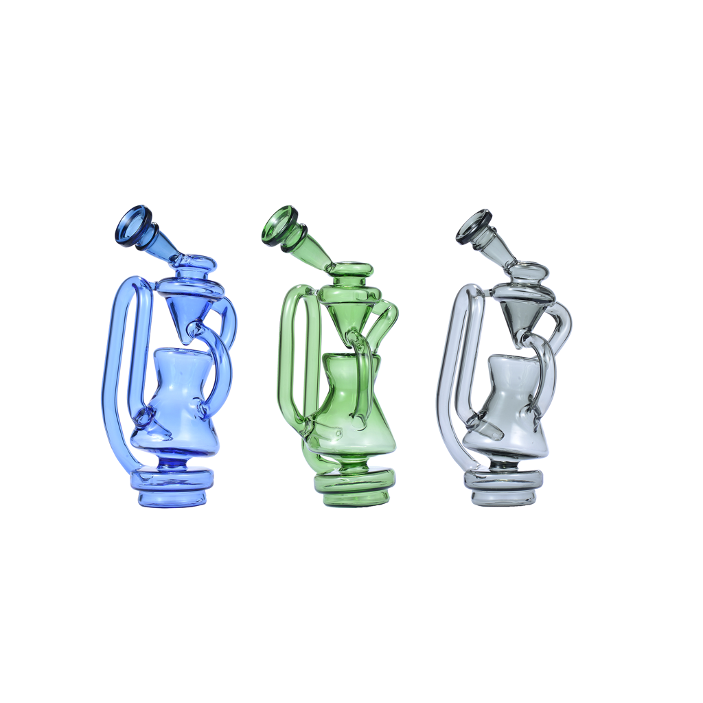 7 Zoll Peak Pro Recycler Wasserpfeife Bong Glasaufsatz