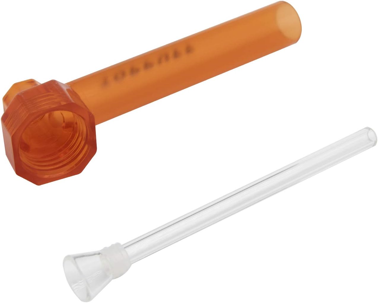 2PCS/Pack TopPuff Kunststoff Tabakpfeife mit Glasschale Wasser Stroh Konverter